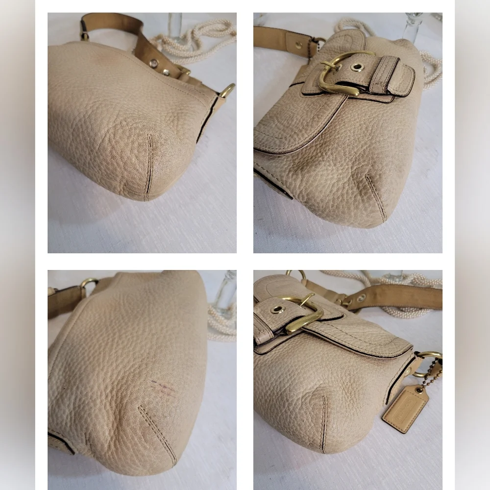 Leather Coach shoulder bag - Picture 10 of 11